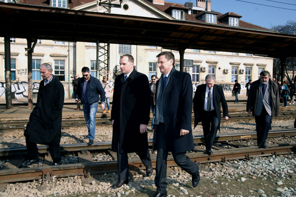 2013. 03. 05. - Ministar obišao radove na Glavnom kolodvoru Zagreb